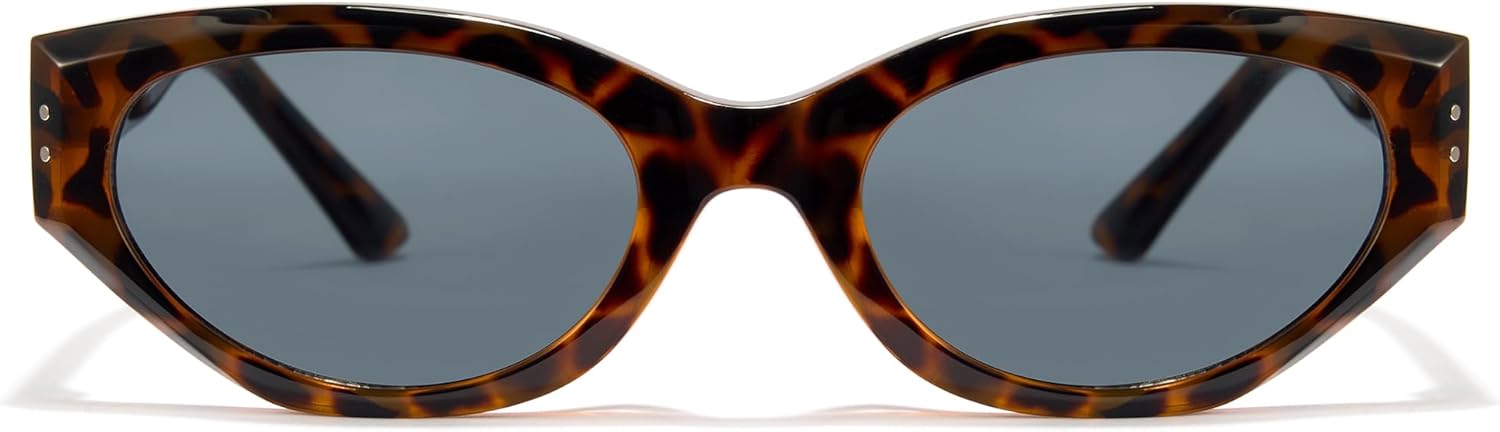 Cyxus Acetate Cateye Sunglasses for Women, Lightweight for All-Day Wear UV400 Protection for Driving, Travelling, Party 1349