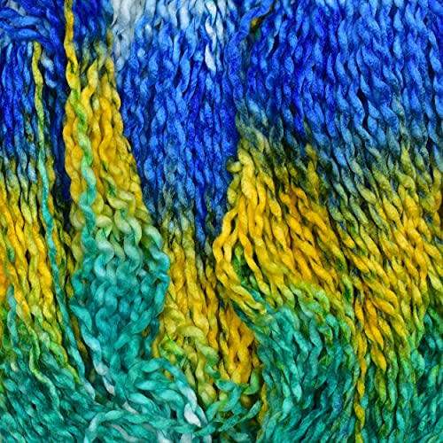 Image of M.G ENTERPRISEKnitting Yarn Thick Chunky Wool, Sumo Parrot Mix 300 gm Best Used with Knitting Needles, Crochet Needles Wool Yarn for Knitting. by M.G ENTERPRISE X