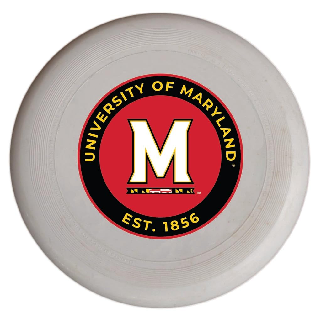 Maryland Terrapins Frisbee Flying Disc Officially Licensed Circle Design
