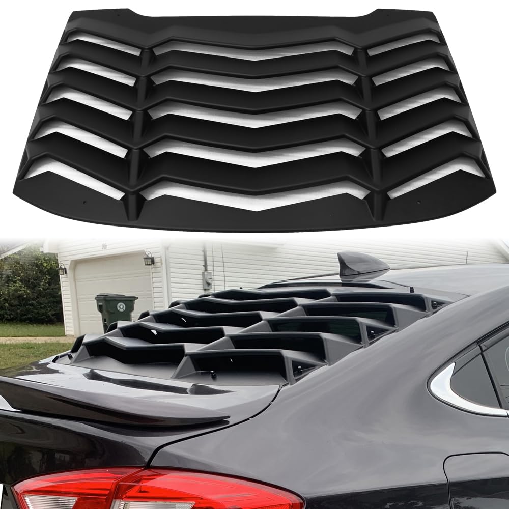 Amazon.com: MODILOVER Rear Window Louver, Compatible with 2016
