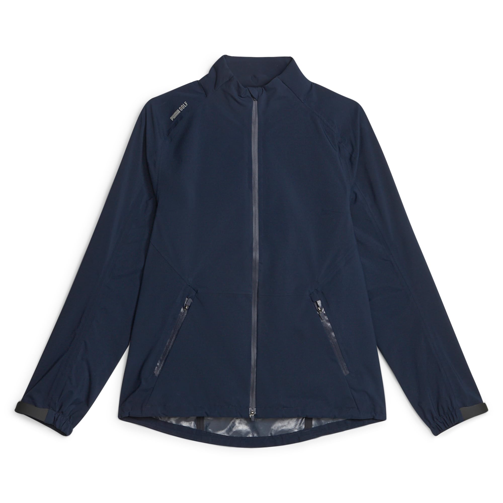PUMA GOLF Chaqueta impermeable W Drylbl para mujer, Azul Marino, XL