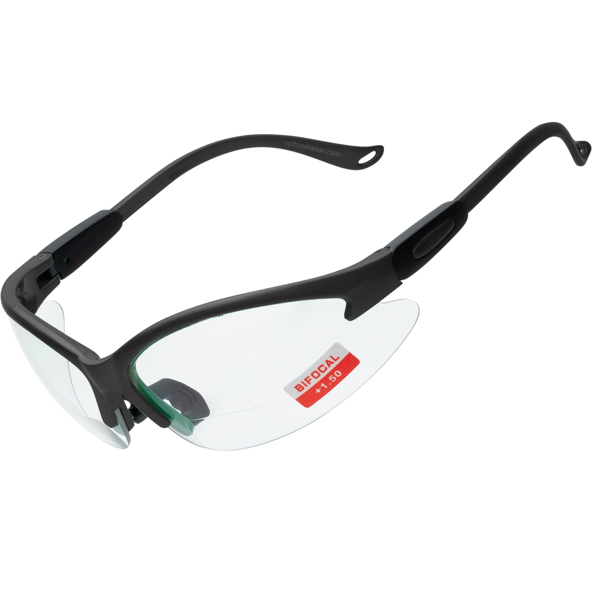 Cougar - Gafas de seguridad bifocales (lupa: 3.00, color del marco: negro mate)