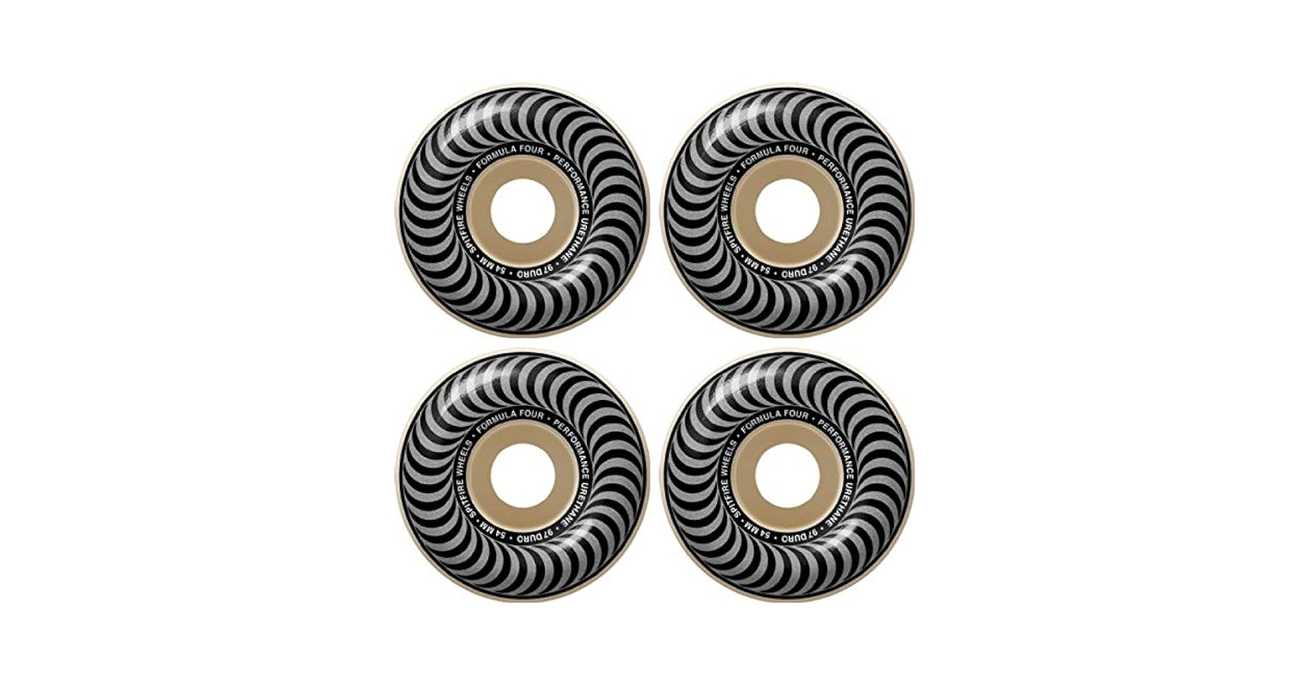 Amazon.com : Spitfire Wheels Formula Four Classic Natural