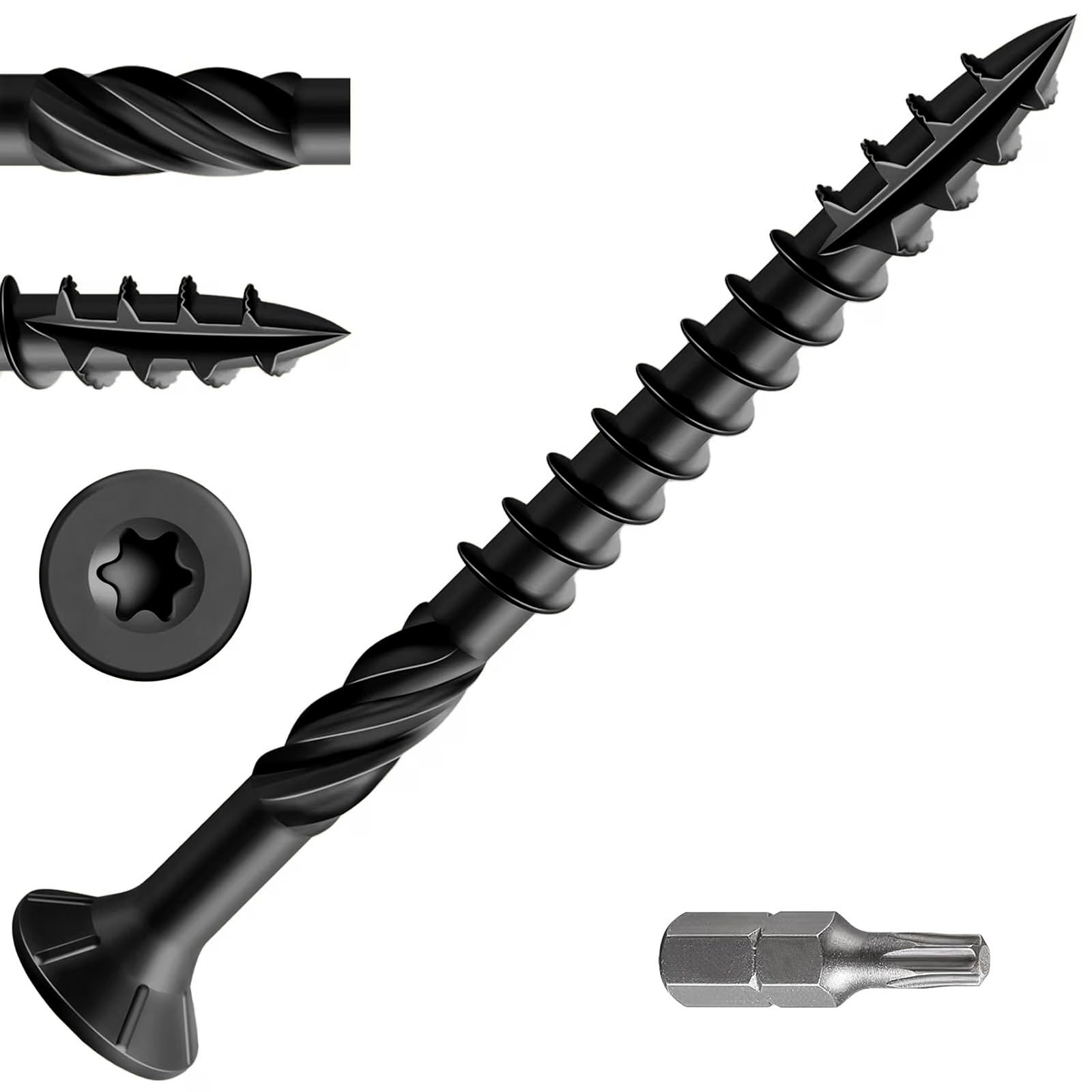 Wensilon Deck Screws - 137PCS Bronze Exterior -22 Wensilon Deck Screws - 137PCS Bronze Exterior -22