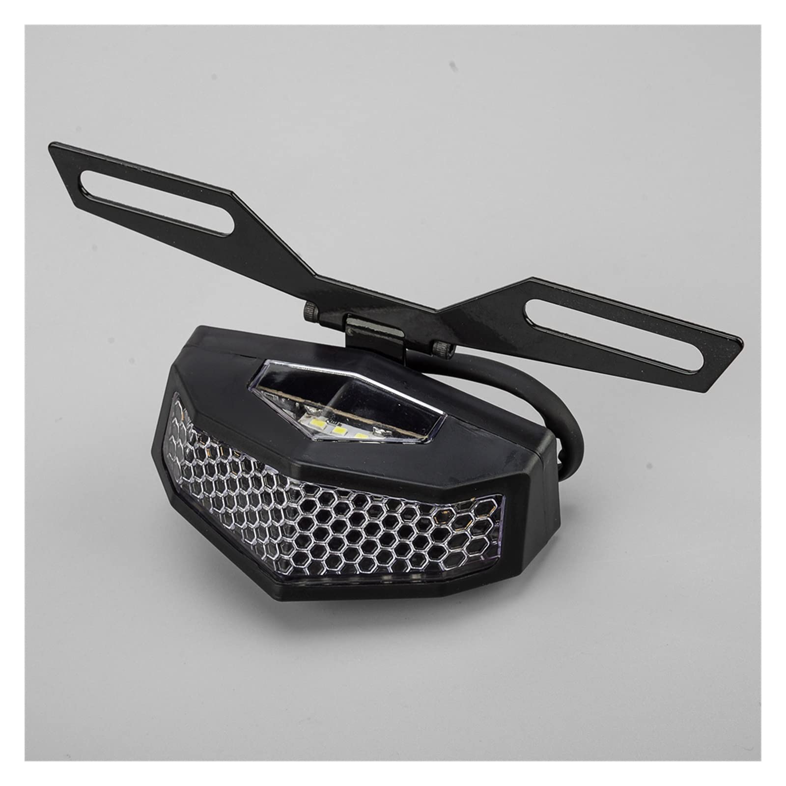 Clignotant Clignotants Universel Stop Frein Feu Lampe Clignotant Intégré DRL Support De Plaque D'immatriculation Pour Moto Dirt Bike ATV