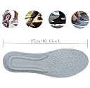 Woffely (1 Pair) Elastic Shock Absorbing Height Increasing Sports Shoe Insoles for Men and Women Cuttable Soft Breathable Honeycomb Orthotic Replacement Inserts Insoles gallery image