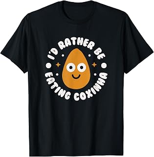I'd Rather Be Eating Coxinha - Brazilian Coxinha T-Shirt