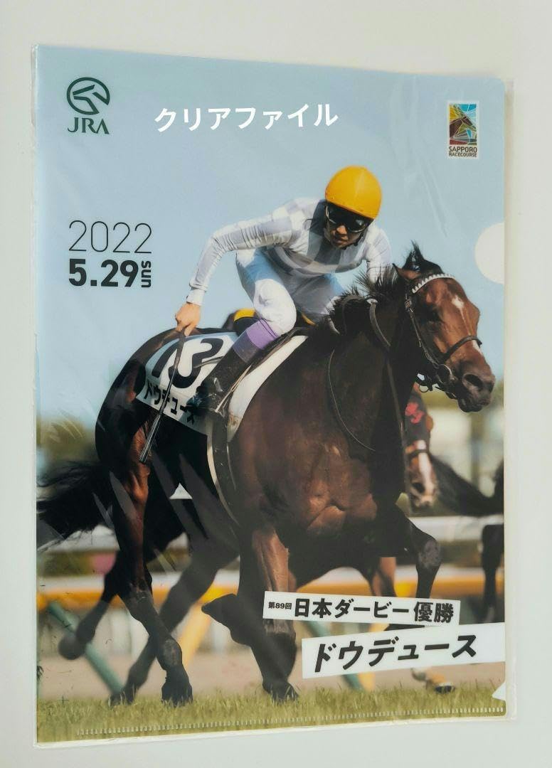 JRA ヒーロー列伝 クリアファイル ドウデュース イクイノックス 2枚