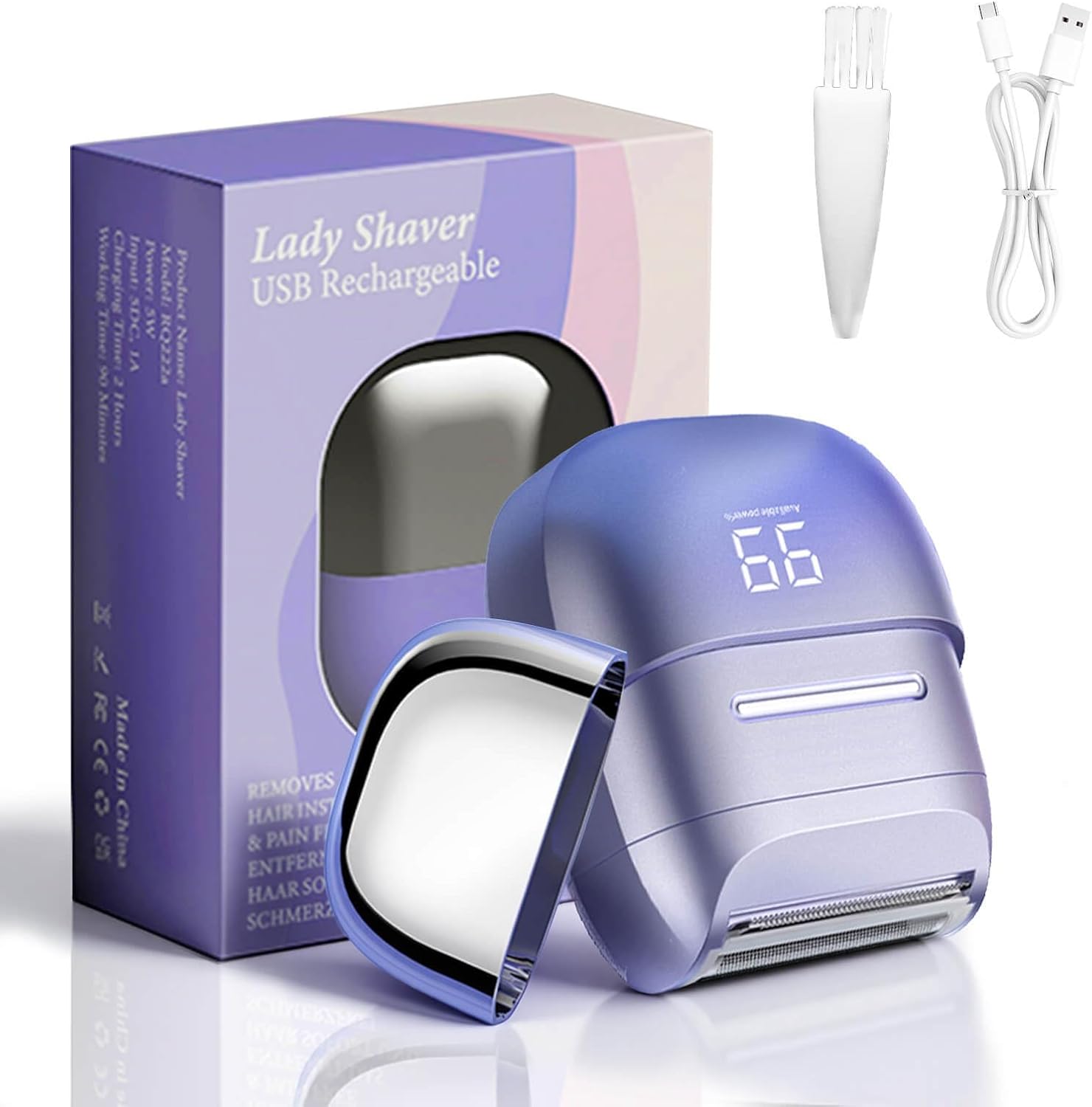 2-in-1 Lady Electric Shaver
