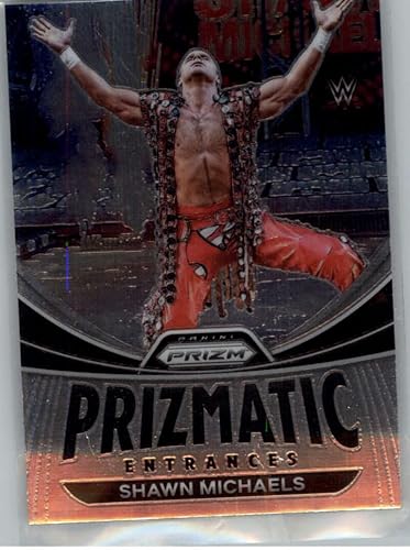 2023 Panini Prizm WWE Prizmatic Entrances #18 Shawn Michaels Legend Wrestling Trading Card