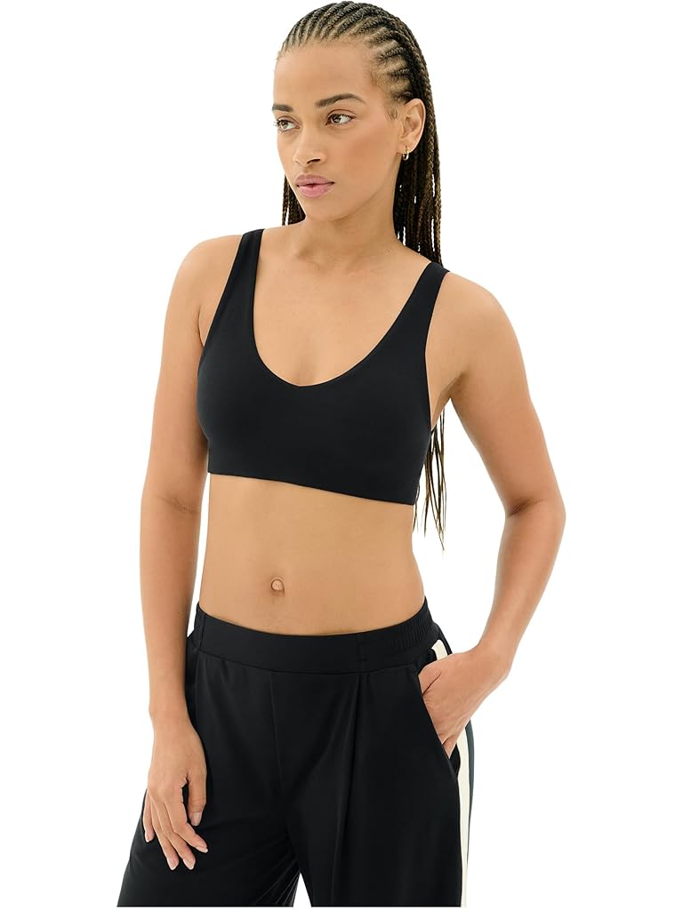 Black Splits59 Airweight Scoop Back Bra
