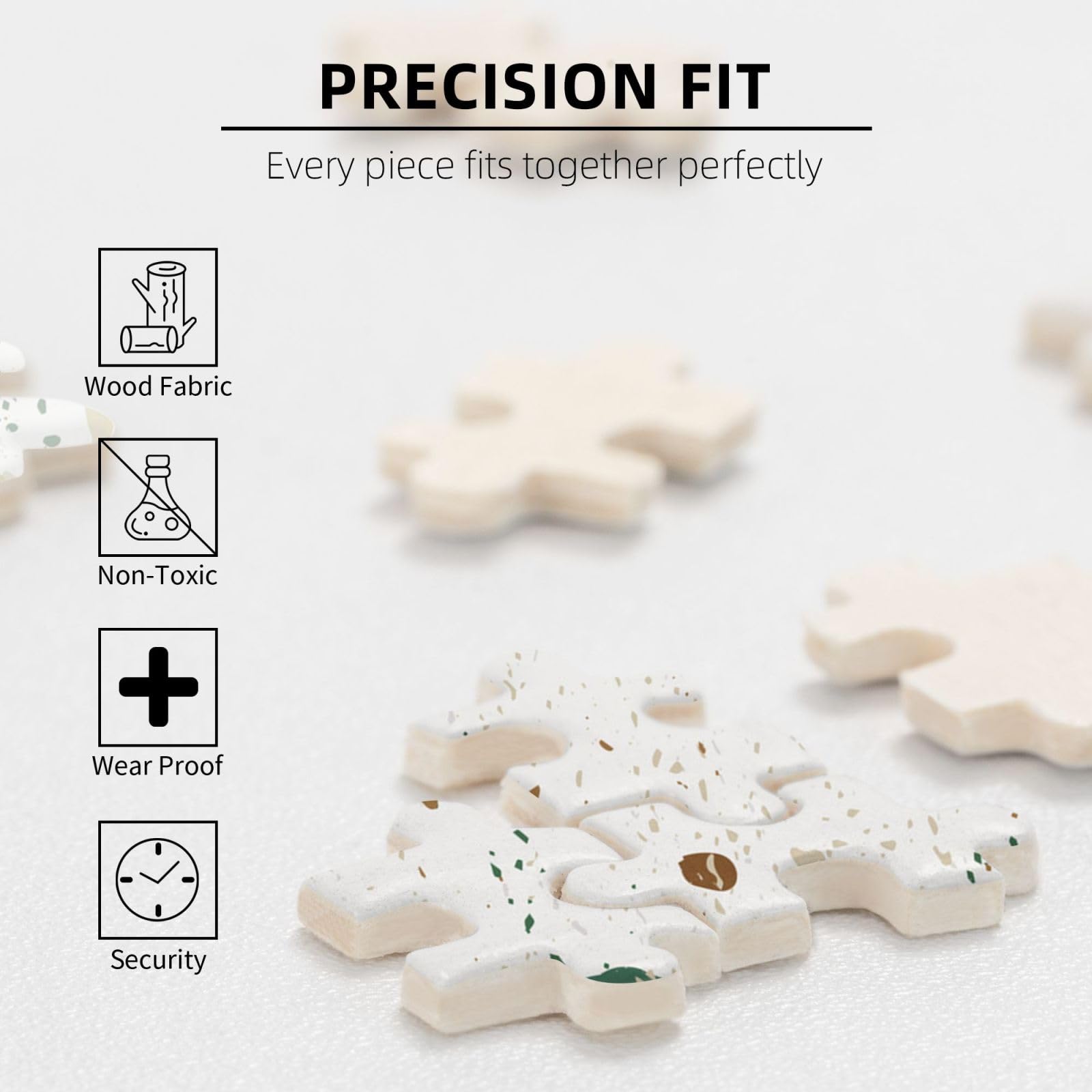 Motivo terrazzo senza soluzione di continuità, marmo italiano classico, puzzle da 1000 pezzi per adulti, puzzle impegnativi, puzzle a incastro