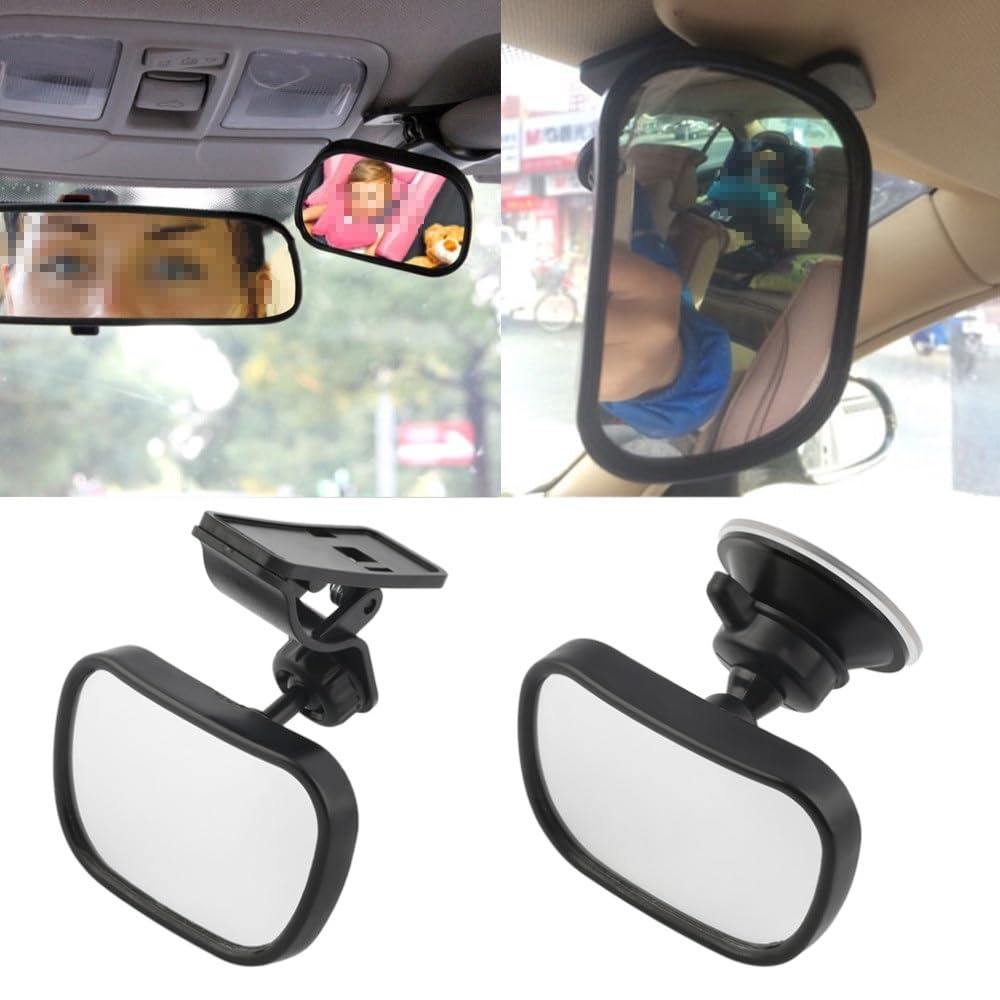 Siège Arrière Réglable Vue De Sécurité Intérieur De Voiture Arrière Bébé Enfants Moniteur Sièges De Sécurité Inversés Miroir verre rétroviseur d'aile porte