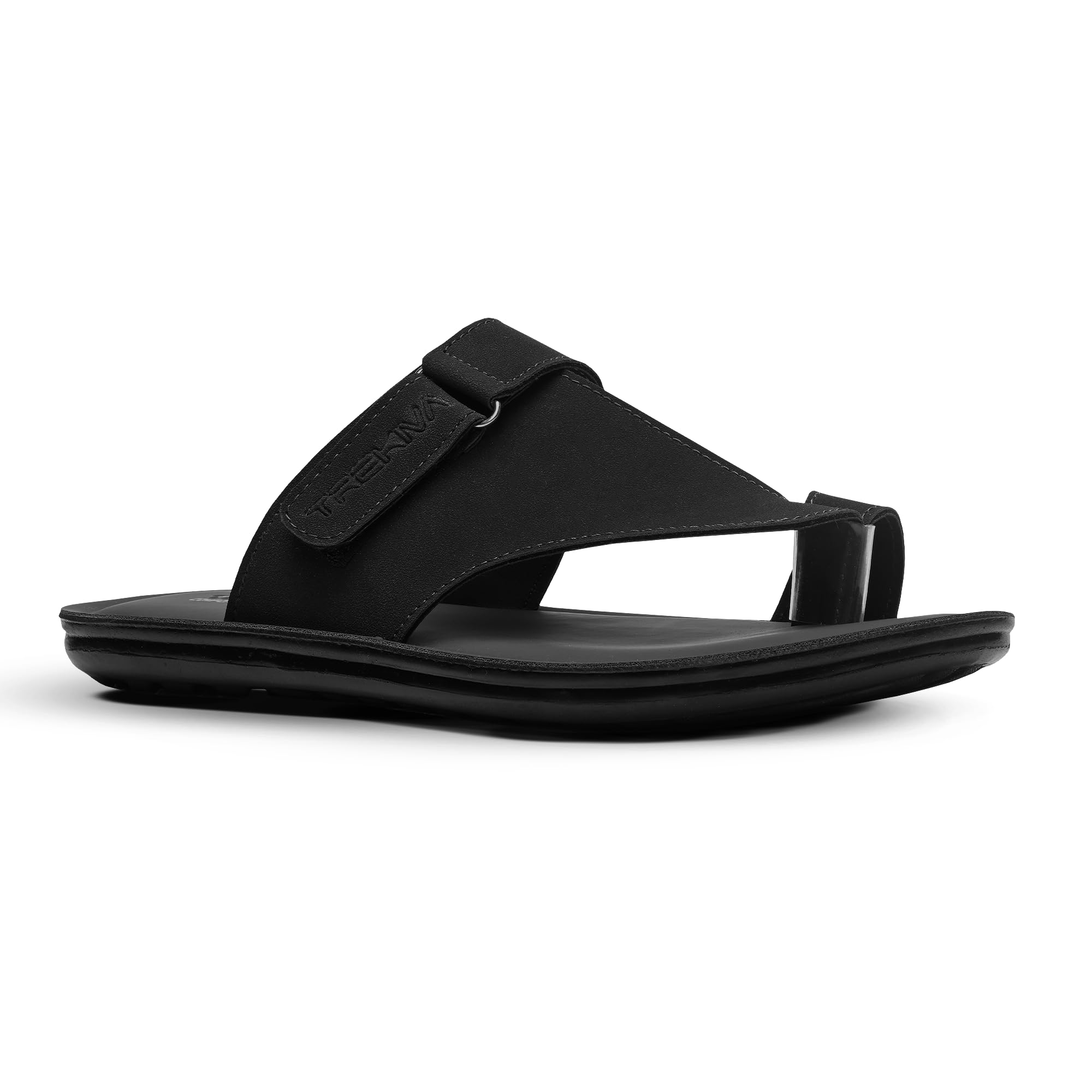 Men's Stylish Slip-On Sandals | Comfortable Daily Wear Sandal With Arch Support & Adjustable Closure | Flexible & Durable | Anti-Skid Grip With Soft Cushioned Footbed | TPG-3072-picture-53
