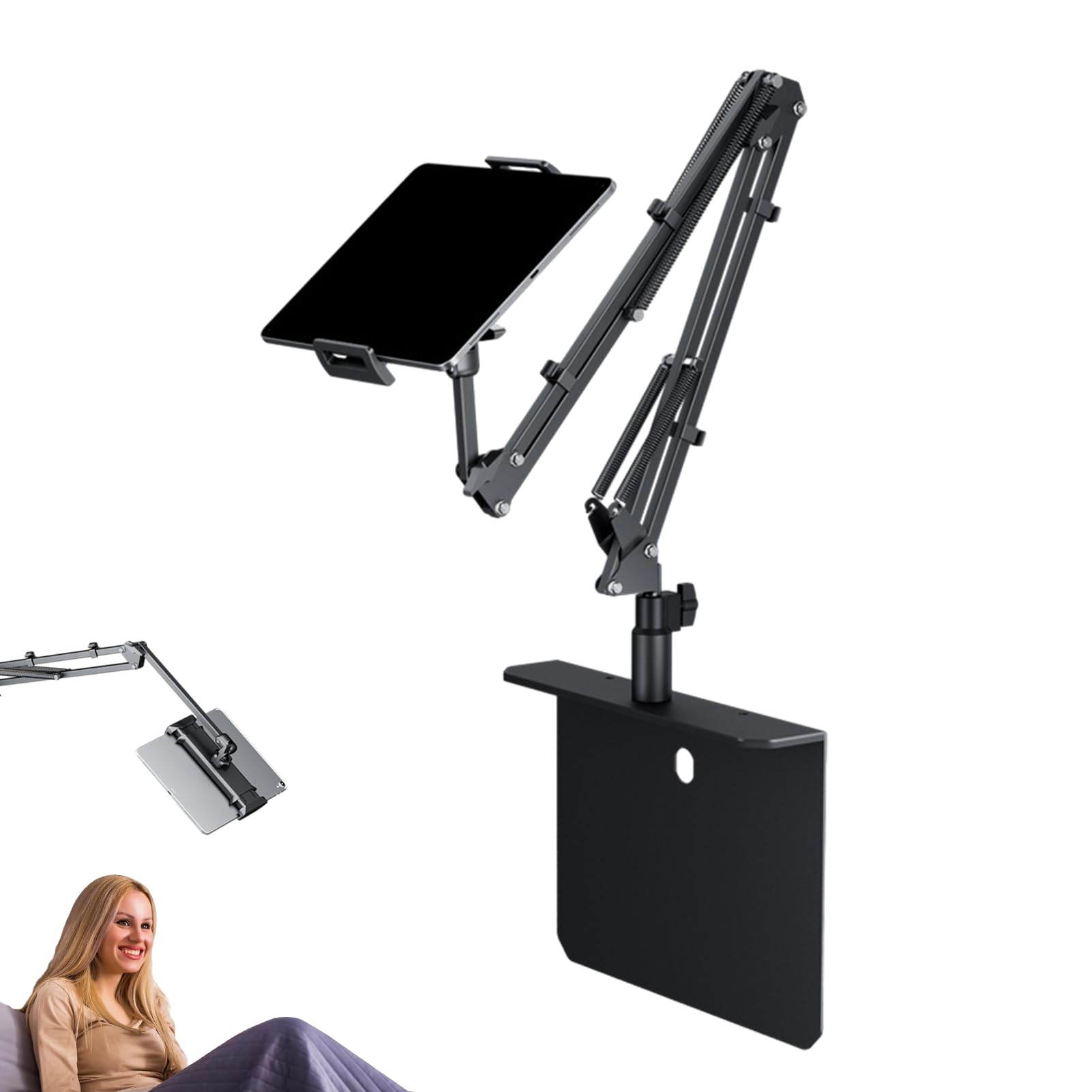 Soporte para teléfono para cama, soporte para teléfono móvil | soporte para teléfono móvil ajustable en 360 grados, soporte para teléfono en la cama, soporte para teléfono móvil, soporte p