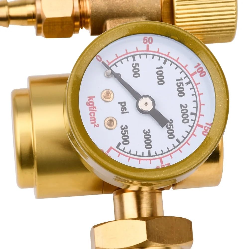 manometr Argon CO2 Mig Tig przepływomierz regulator gazu przepływomierz spawanie wskaźnik spoiny regulator argonu reduktor ciśnienia G5/8 gwint Regulator ciśnienia powietrza