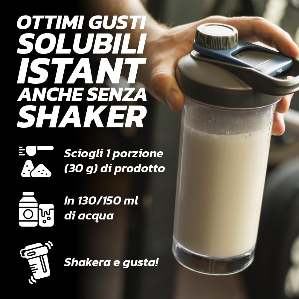 PROLABS EGG PROTEIN- Proteine in Polvere Isolate 100% Pure da Bianco d'Uovo non Denaturate con Bromelina per Alta Digeribilità e Rapido Assorbimento Post Workout, Integratore da Albume 750g Cioccolato