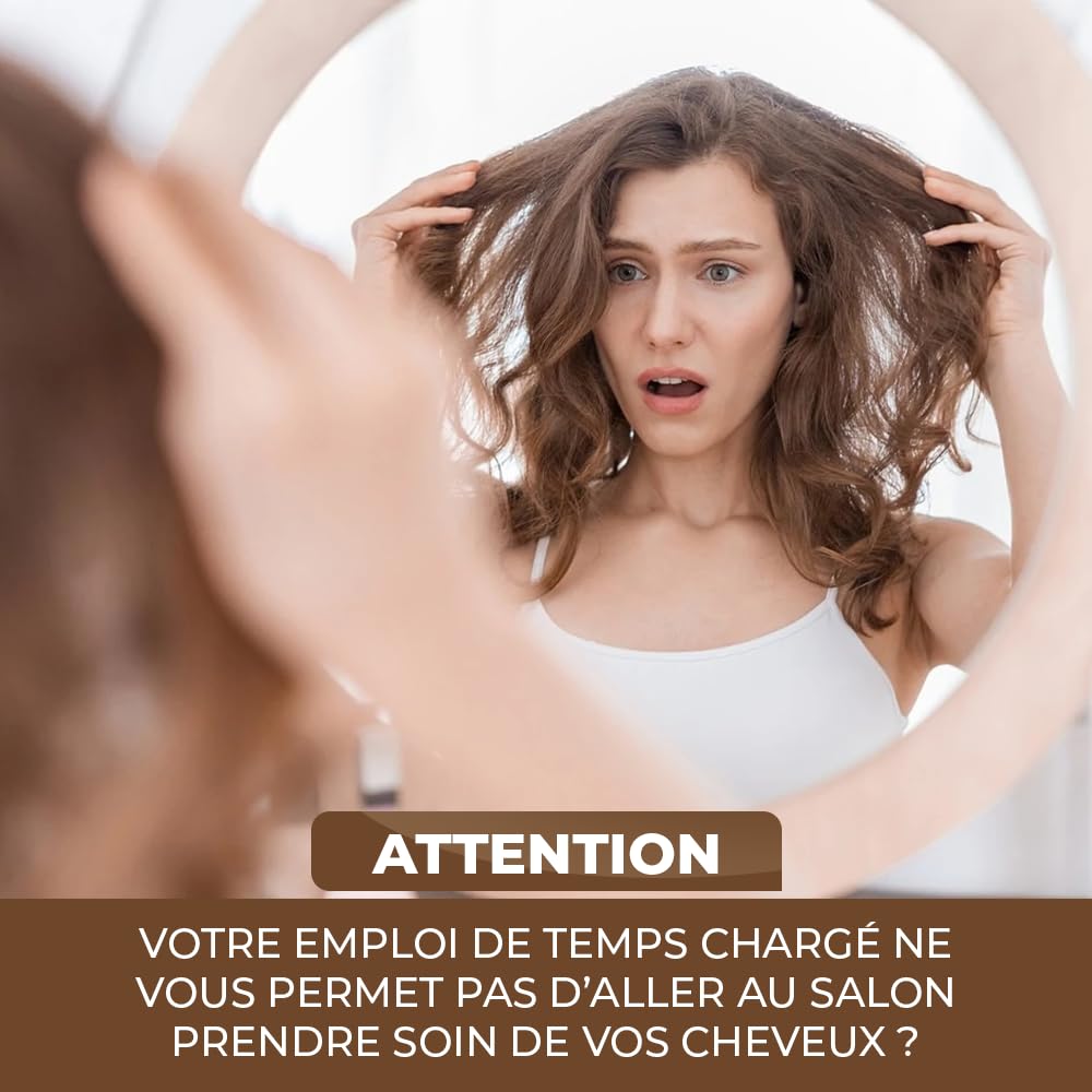 TAGUY | Casque chauffant cheveux | Gagnez du temps et prenez soin de vos cheveux n’importe où | Bonnet chauffant cheveux | Vos soins capillaires à la maison comme en voyage | Garantie 30 jours