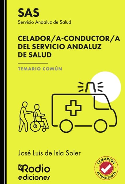 Portada de Celador/a-Conductor/a del Servicio Andaluz de Salud. Temario Común. SAS