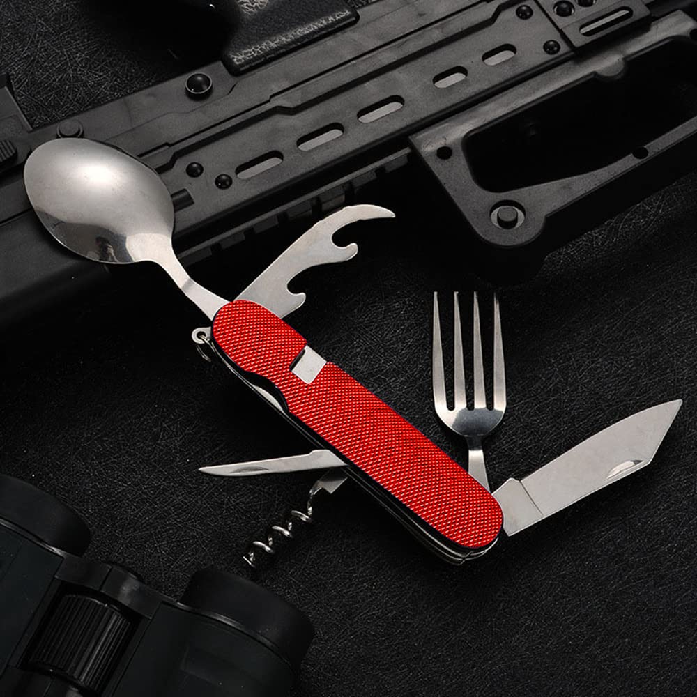 Kit de 3 couvert acier - Equipement bivouac
