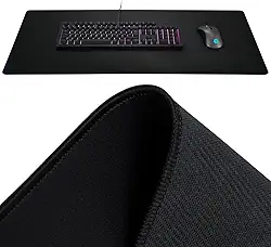 Mouse Pad Gamer Extra Grande Preto 90x40 Ultra Performance Qualidade Premium HighSpeed