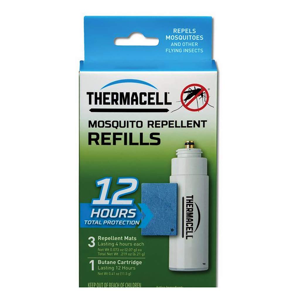 Thermacell Patio Shield Portable No Spray Bug Mosquito Repellent and 12