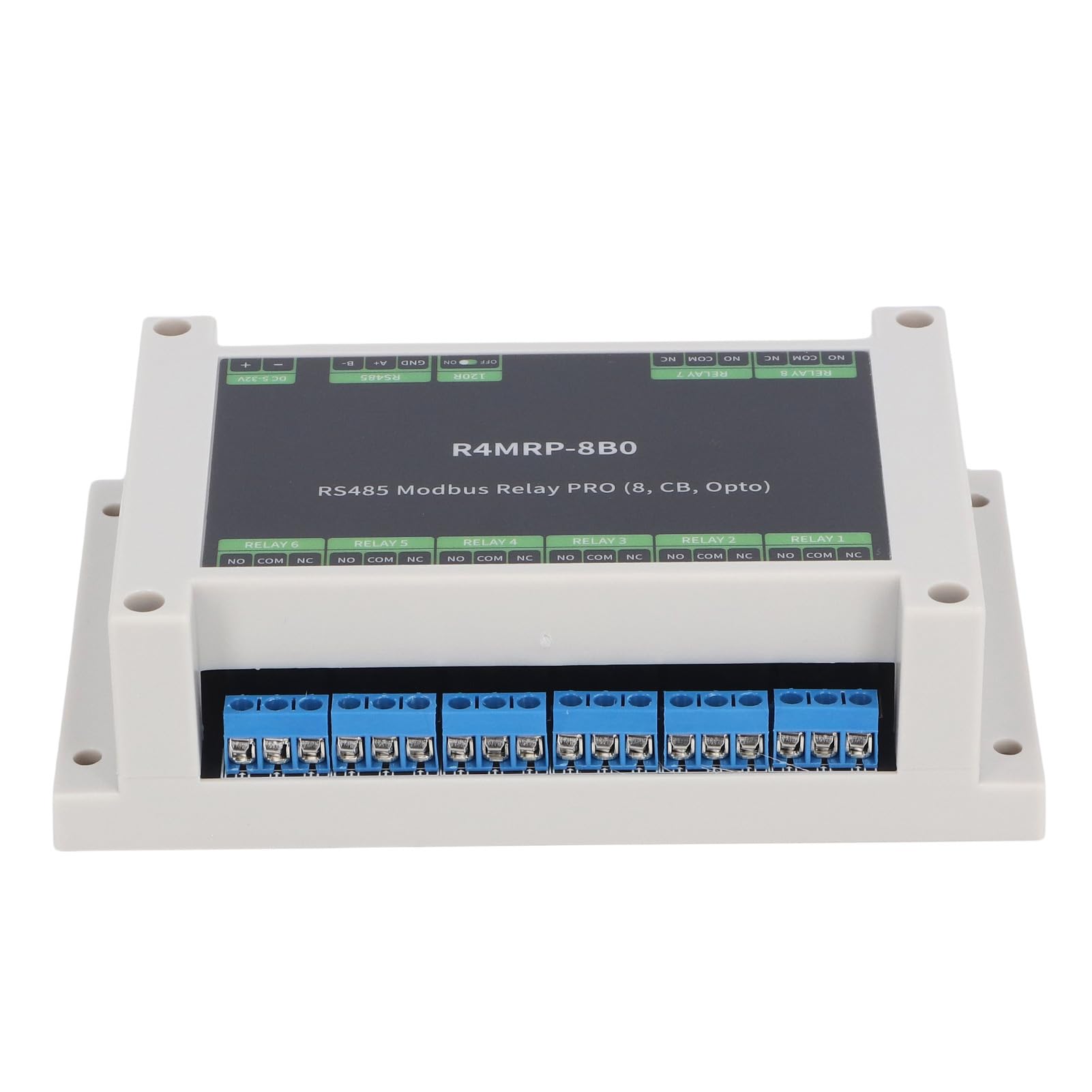 Zunate Módulo de Relé Modbus RTU de 8 Canales