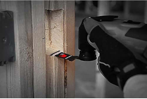 Miniatura 3 de Diablo Demo Demon - Cuchilla oscilante bimetálica universal para madera limpia, ancho de corte de 1-1/4 pulgadas, profundidad de corte de 2