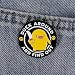 Duck Around and Find Out Duck With Knife Enamel Pin, Sarcastic Duck Rude Humor Badge Brooch, Funny Animal Meme Pin Brooch, Chaotic Goose Humor Lapel Badges, Gag Gift For Sassy Friend Humorous Coworker Animal Lover, Meme Culture Accessories