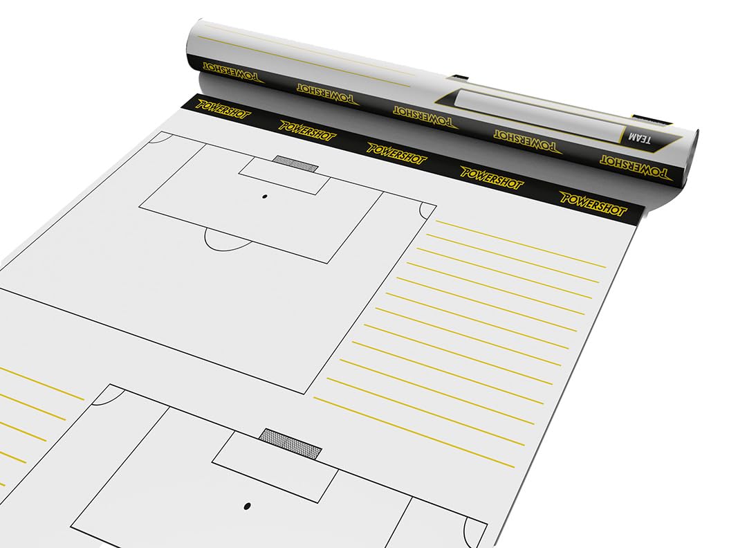 Taktikfolie - Fußball - selbsthaftende - Spielfeldfolien - Komplettes oder Halbes Spielfeld