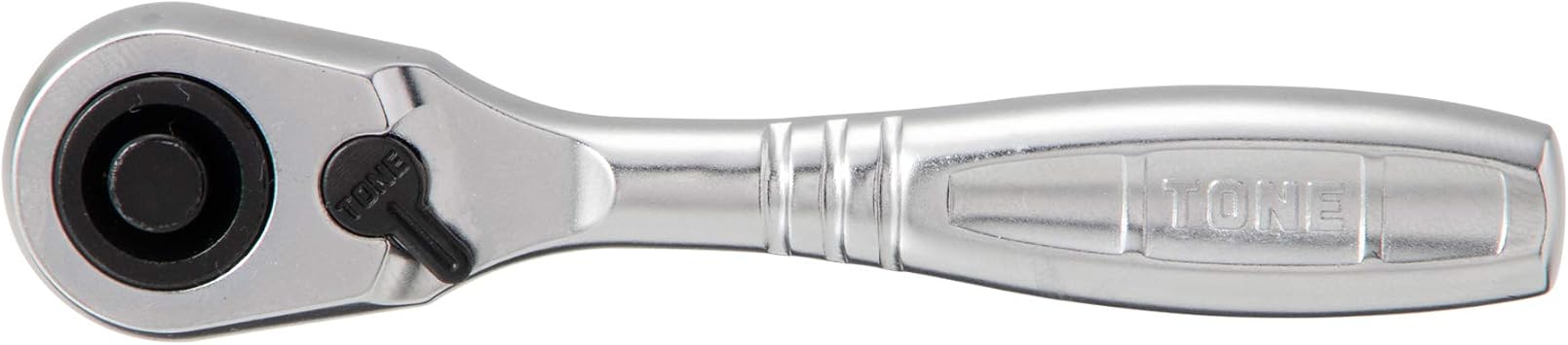 TONE Short Ratchet Handle Compact Head (Socket Hold Type) RH3CHS 3/8 Inch Drive
