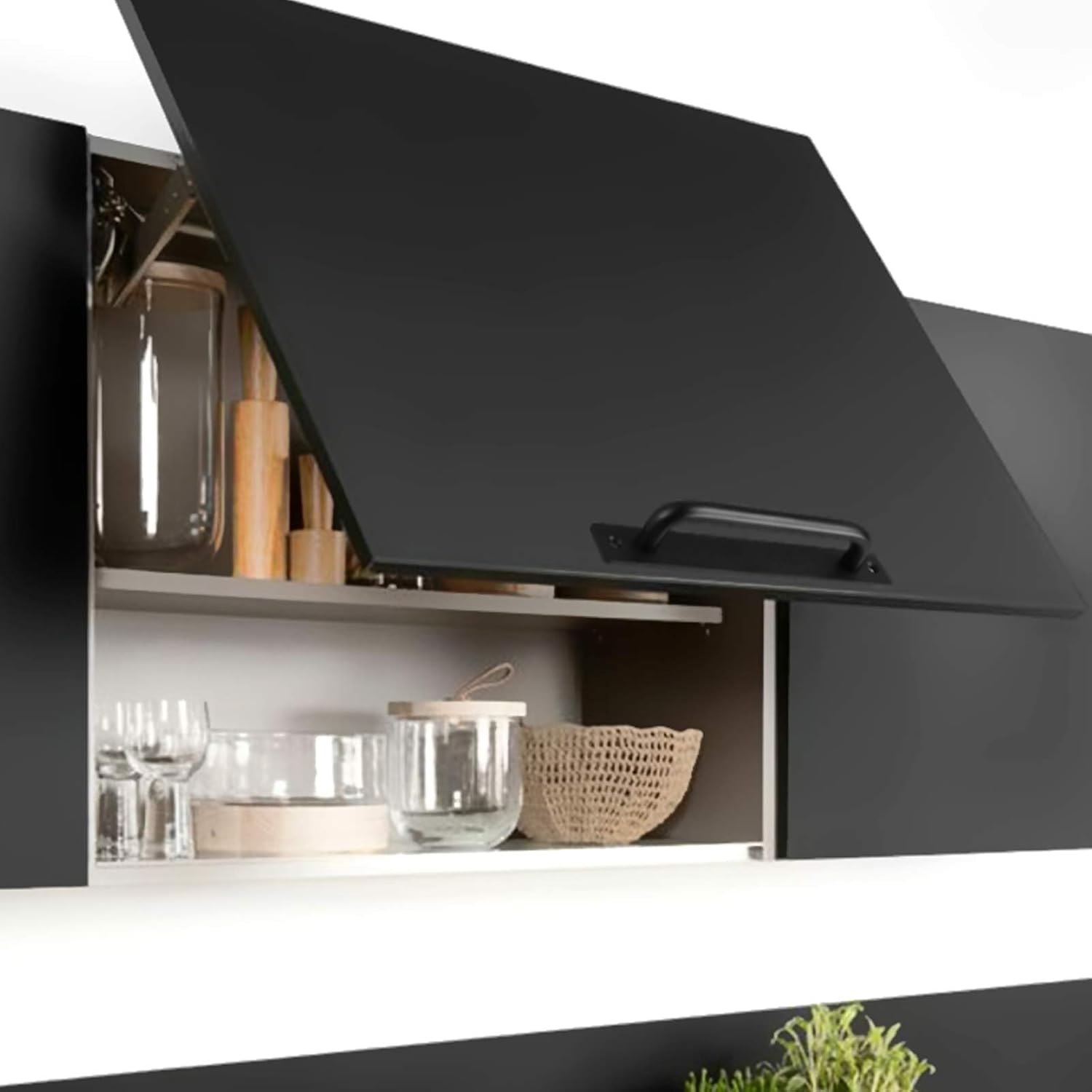 RBUDSPOLF ドアハンドル 2個 ワードローブハンドル バーハンドル ソリッドアルミニウム スライディングバーンドア キャビネ