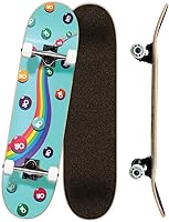 Vista 15 de Yocaher Patinetas completas punked de 7.75 pulgadas o 8.25 pulgadas o formas Mini Cruiser o Micro Cruiser - Serie Pika, Candy y Chimp