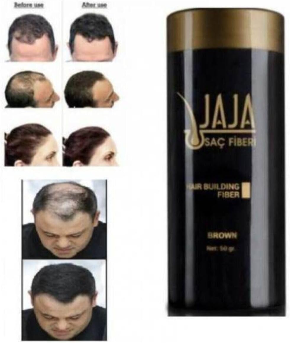 Jaja Orıjınal Yeni Ürün Fibers Saç Dolgunlaştırıcı Topik 50 Gr Saç Kapatıcı Siyah -Black