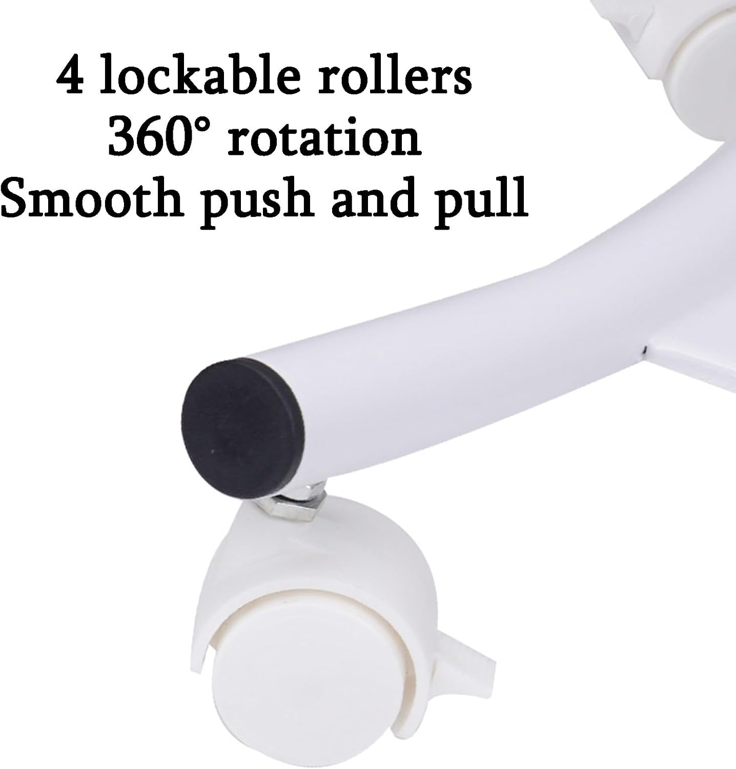 Laptop Floor Stand,Movable Standing Workbench,Adjustable Projector Shelf,Suitable for Home Outdoor Office,Easy to Move(Black)