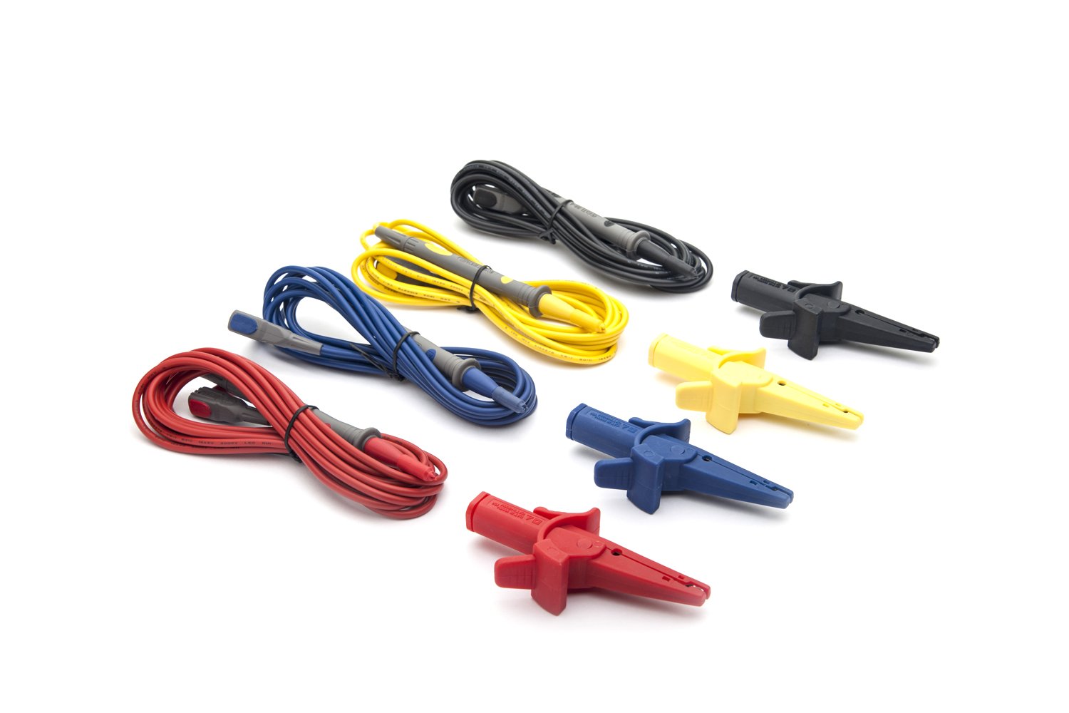 ゲラン2点セット Amazon.com: Extech 382000 Voltage Test Leads with Alligator Clips