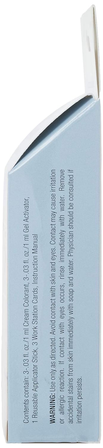 Godefroy Instant Eyebrow Color, Light Brown, 0.18 ounces, 12-weeks of long lasting, 3-applications per kit : Beauty & Personal Care