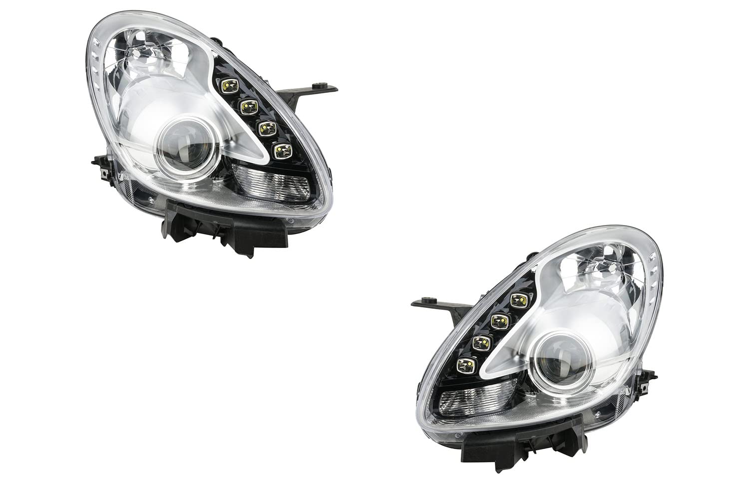 Johns Fari alogeni adatti per Alfa Romeo Giulietta 10- H7 H1 Set Sinistra Destra