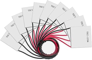 diymore TEC1-12706 12V 60W 6A 40MMX40MM Heatsink Thermoelectric Cooler Cooling Peltier Plate Module 10pcs