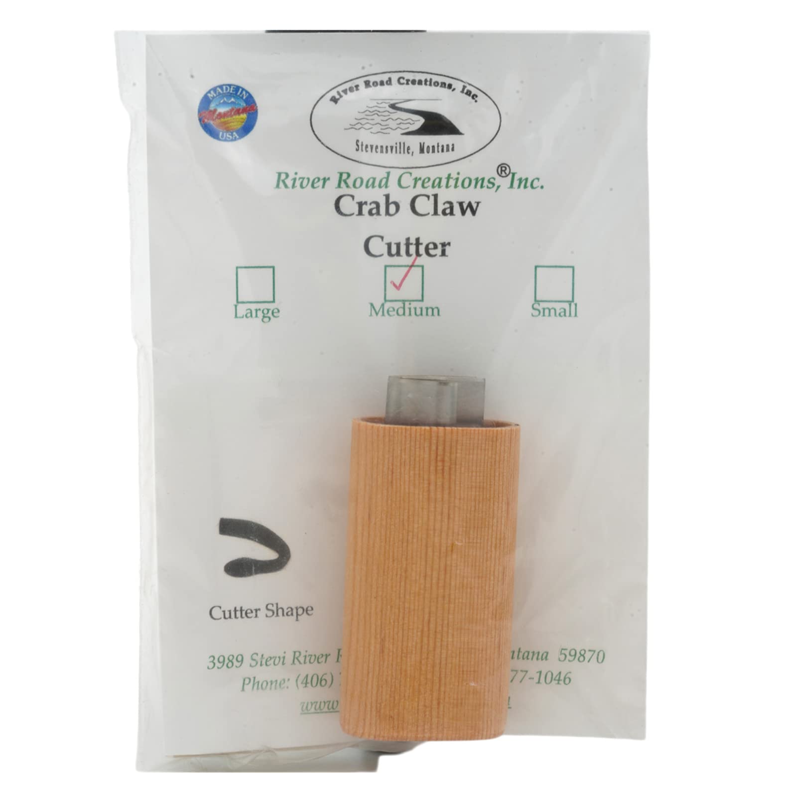 Hareline Crab Claw Foam Body Cutter Medium