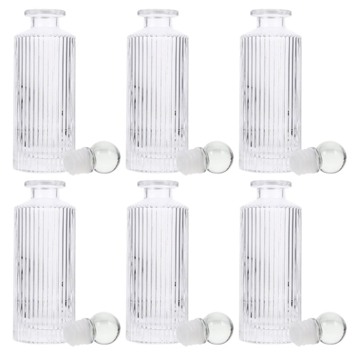 Botella Difusora de Vidrio 150ml para Aroma, Decoración Sencilla