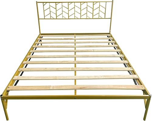 Miniatura 3 de TTramp Vintage Look Queen Metal Bed Frame