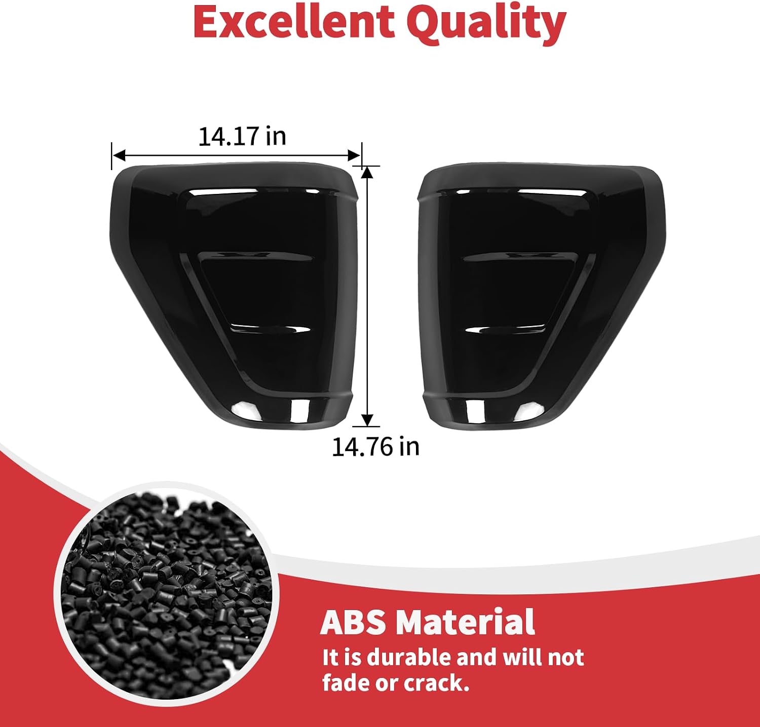 Linskip Tail Light Overlay Covers for Ford F150 2021-2023 XL & XLT, Tail Lamp Guard Trim Bezels Decoration for F150 Exterior Accessories(Smoke Dark)