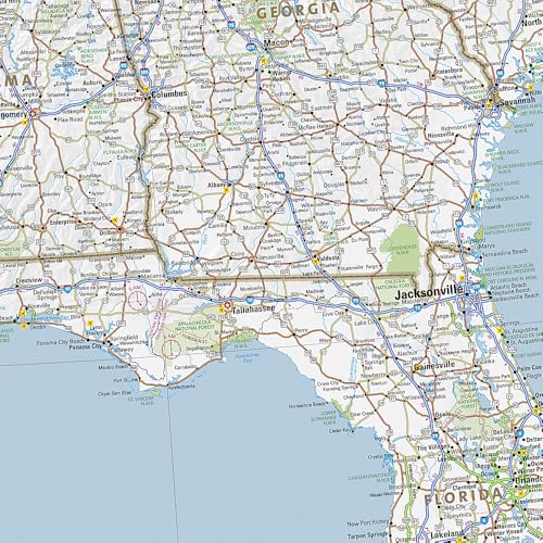 United States: East Map (National Geographic Guide Map) - Image 3