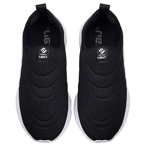 Tenis Infantil Meninos Calce Facil Leve Tipo Meia + Mochila Chinelo Oculos Relogio Cor:Branco;Tamanh