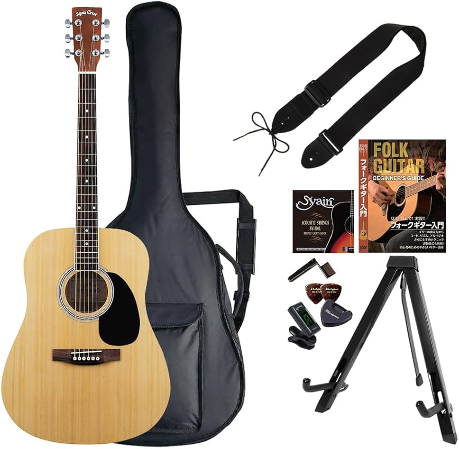 Sepia Crue アコースティックギター ギターケース付き Sepia Crue アコースティックギター ギターケース付き Sepia