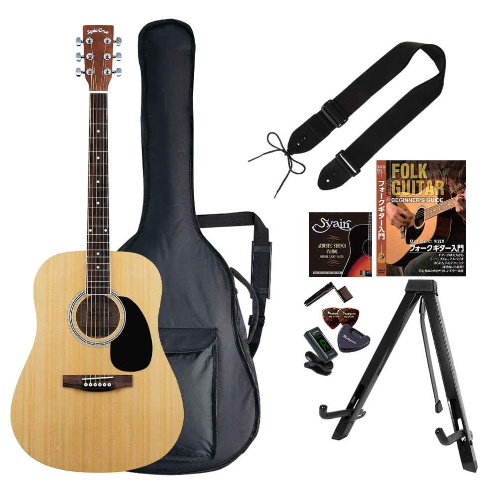Amazon | Sepia Crue セピアクルー アコースティックギター 初心者入門