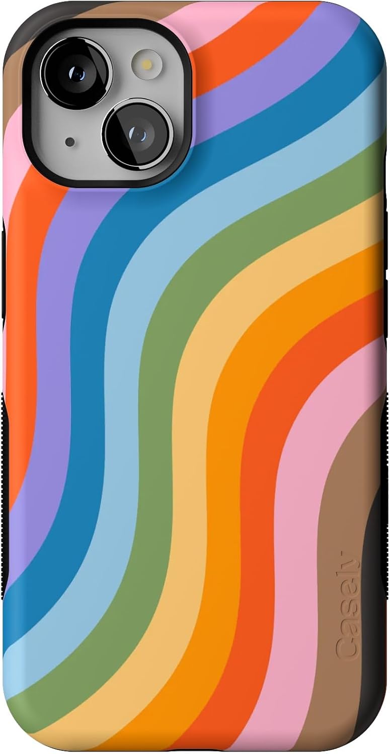 Casely iPhone 13 Case | Love for All | Rainbow Pride | Compatible with MagSafe | Bold Protective Case Design