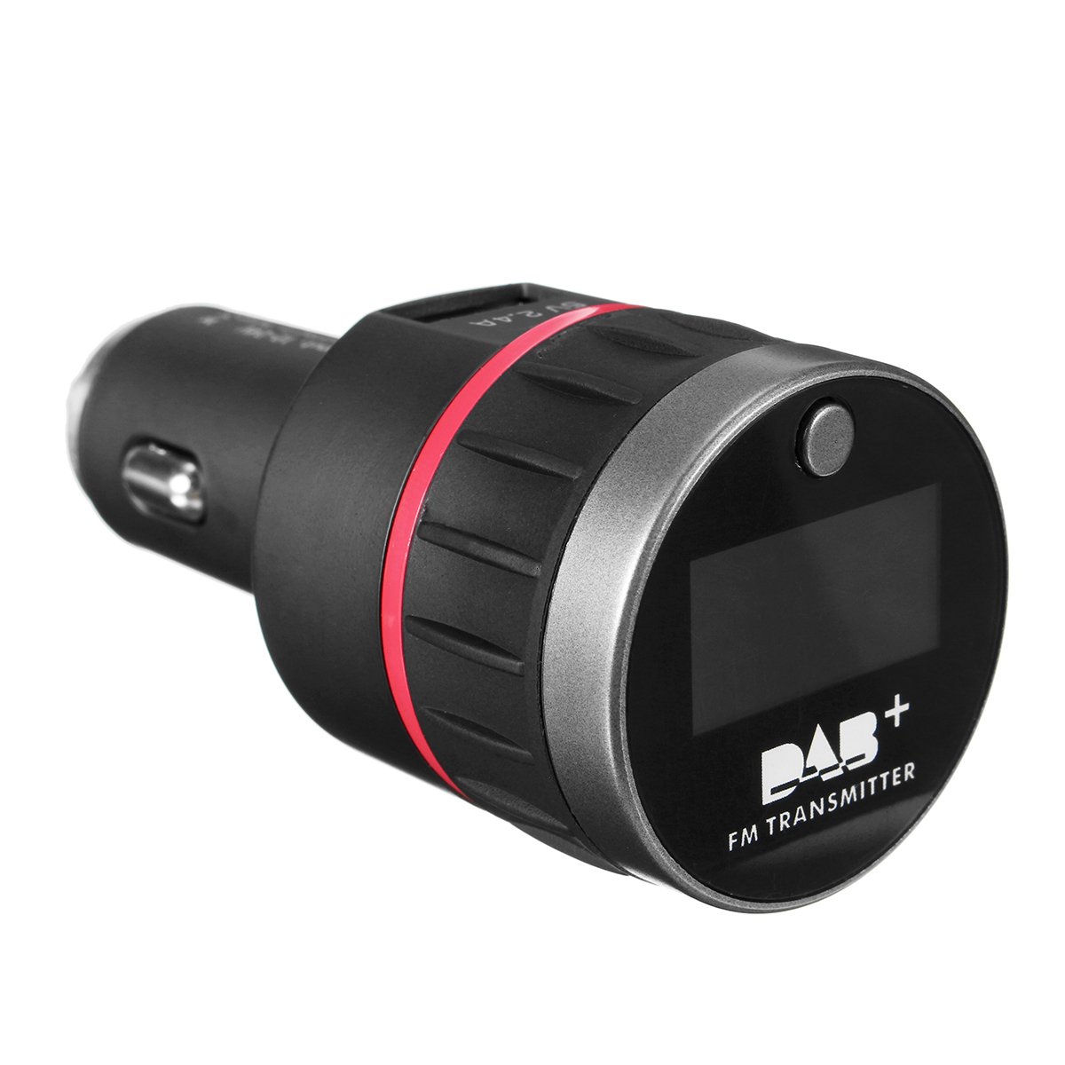 YONGYAO Universal Coche Dab Receptor + Sintonizador Adaptador Digital Radio Transmisor FM Antena Cargador USB