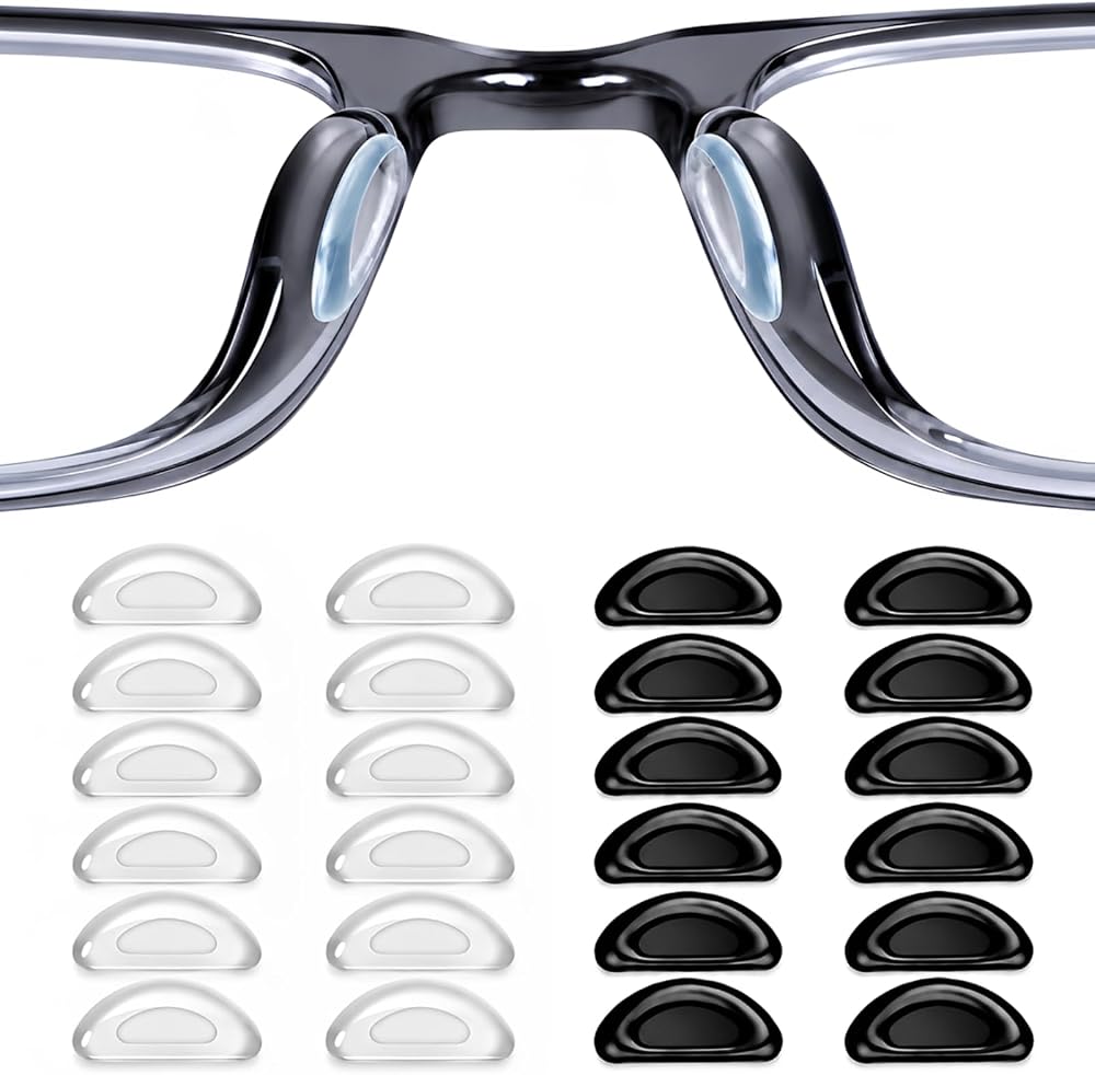 Silicone Glasses Nose Grips Non Slip,20 Pcs Nose Pads for Glasses Anti Slip — 사진 1